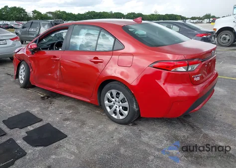 2021 Toyota Corolla Le z USA, uszkodzony, nr VIN 5YFEPMAE6MP196640